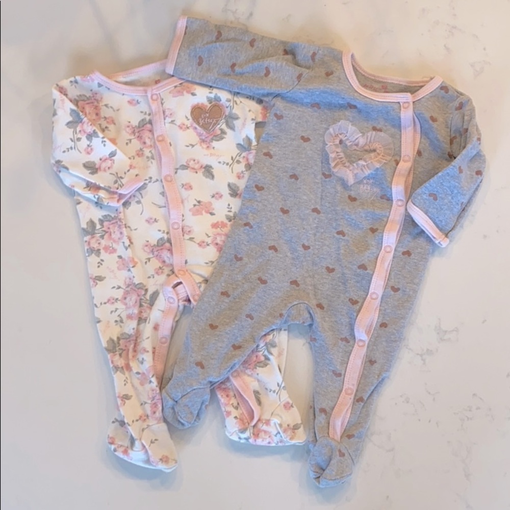 VGUC - (2) Betsey Johnson pajamas